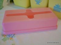 プラ　ビンテージティッシュケース(ピンク)(通常価格　3800円)
