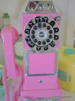 Crosley 1950's Replicia Pink Pay Phone